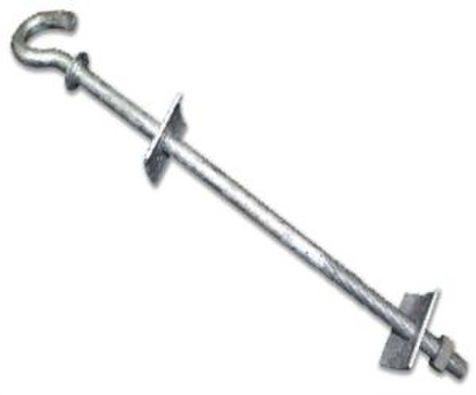 Galvanized open eyebolt M20x450